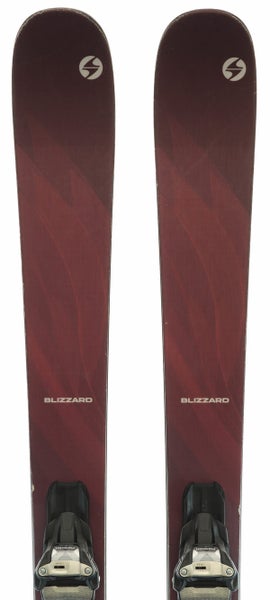 Used Unisex 2020 Blizzard black pearl Skis With Bindings Size 152cm (Option 210020)
