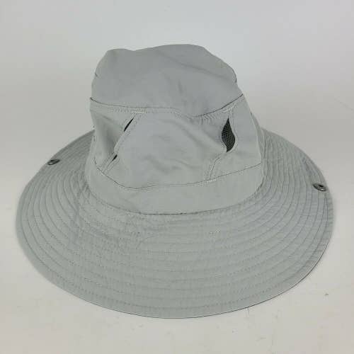 Duluth Trading Gray Sun Hat Adjustable Size: S/M