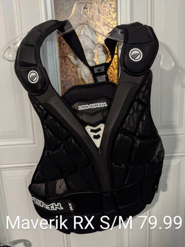 New Maverik RX Goalie Chest Pads (s/m) & Maverik Rome RX3 (Lg)