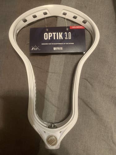 White New Attack & Midfield Unstrung Optik 3.0 Head