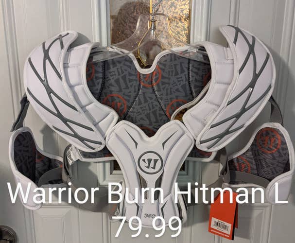 New Large Warrior Burn Hitman Shoulder Pads