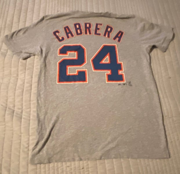 CABRERA Detroit Tigers YOUTH Majestic MLB Baseball jersey Navy