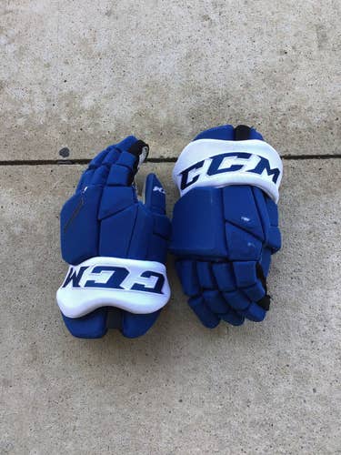 2021 SEASON USED Colorado Avalanche Player Stock CCM Tacks Gloves 14”