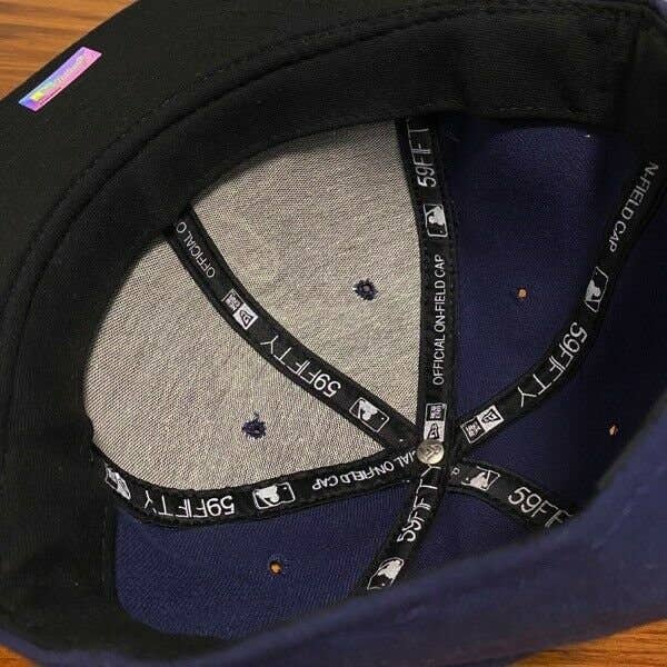 Cleveland Indians Hat Baseball Cap Fitted 7 3/4 New Era Flag