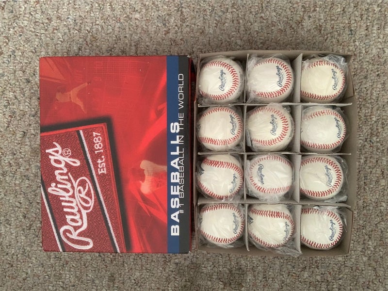 4 Dozen Used Rawlings Baseballs