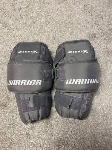 Used Warrior Ritual-X Sr Goalie Knee Guards