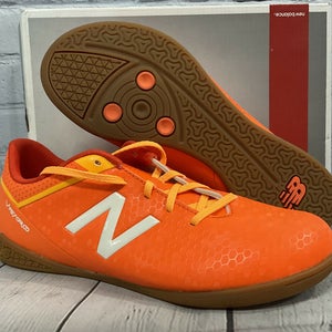 New Balance Kid’s Visaro Soccer Cleats Size 3 Orange Model JSVRCILF New With Box