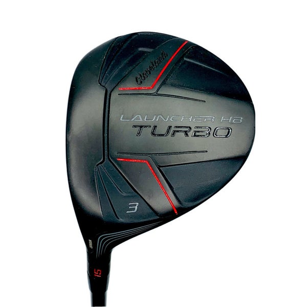 Cleveland Launcher HB Turbo 3-Wood 15* Left Handed Regular Flex MINT