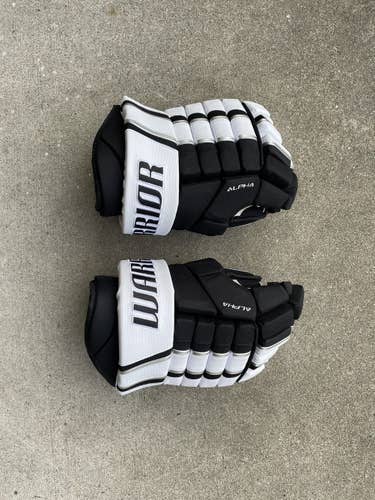 Black New Senior Warrior FR pro Gloves 13”
