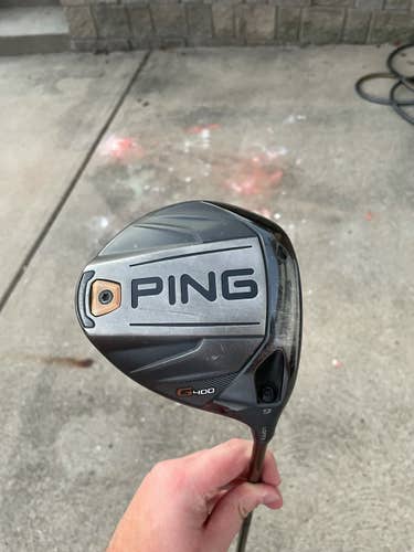 Used Men's Ping Right Handed G400 Driver Stiff Flex 9 Loft