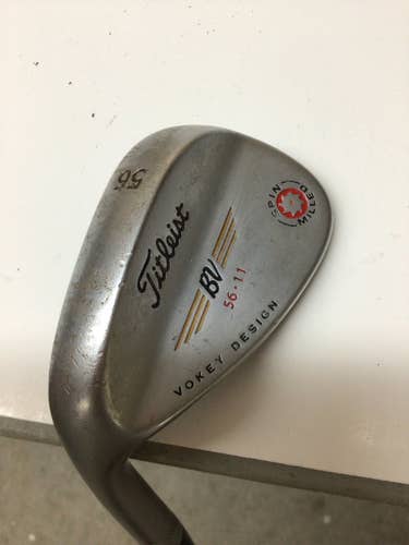 Used Titleist Vokey Spin Milled 56 Degree Steel Regular Golf Wedges
