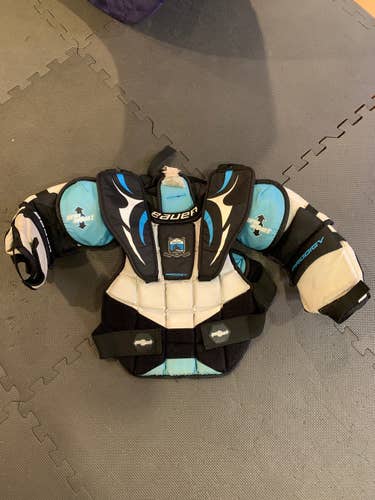 Junior Used Small Bauer Prodigy Goalie Chest Protector