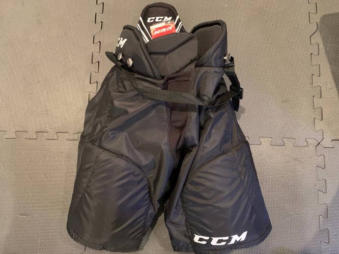 Black Junior New Medium CCM LTP Hockey Pants