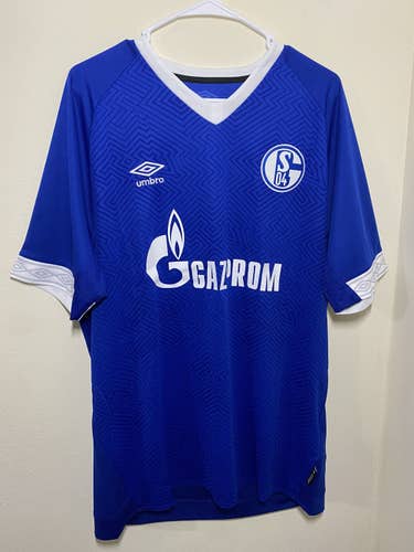 Umbro FC Schalke 04 Home Soccer Jersey Mens XL Blue UUM179277U