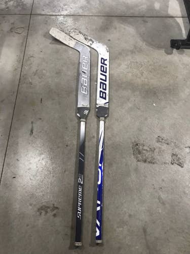 Two 26” Bauer goalie sticks