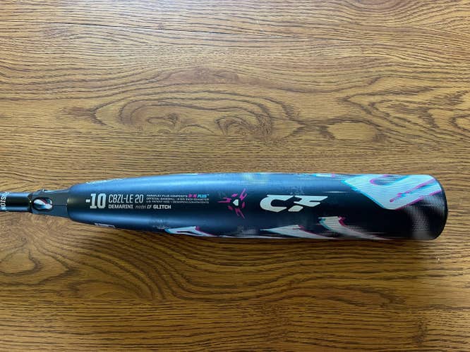 Used 2020 DeMarini (-10) 22 oz 32" CF Glitch Bat