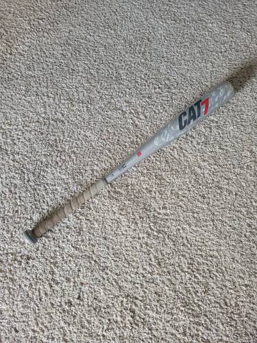Used High School/College BBCOR Certified 2021 Marucci Alloy CAT 7 Bat (-3) 28 oz 31"