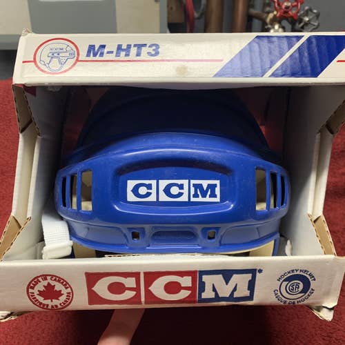 VINTAGE BRAND NEW IN BOX CCM HT3 HOCKEY HELMET SUPER RARE!!