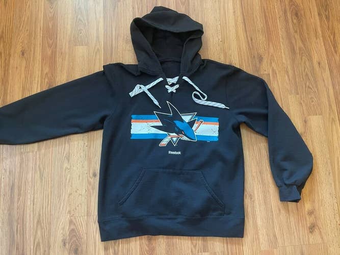 San Jose Sharks Logan Couture #39 NHL HOCKEY Size Large Pullover Hoodie!