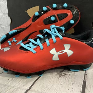Under Armour Kid’s Blur Flash lll FG JR Soccer Cleats Size 4.5Y Red New With Box