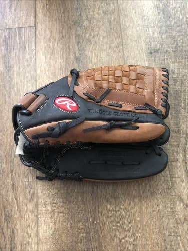 Rawlings RBG36TBR 12 1/2" Baseball Fielder's Glove RHT Excellent Condition
