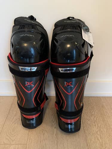 Senior New Bauer Vapor 1X Shin Pads