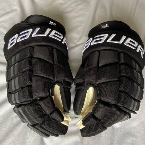 New Pro Stock Bauer / Easton 14” 4 Roll Gloves Neal