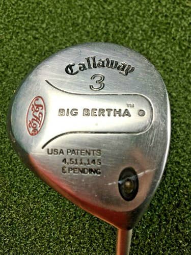 Callaway S2H2 Big Bertha 3 Wood / RH ~41.75" / Regular Graphite / gw3447