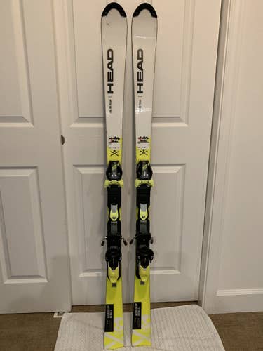 Great condition 150cm 2021 HEAD Racing World Cup Rebels i.SL Skis Max Din 11