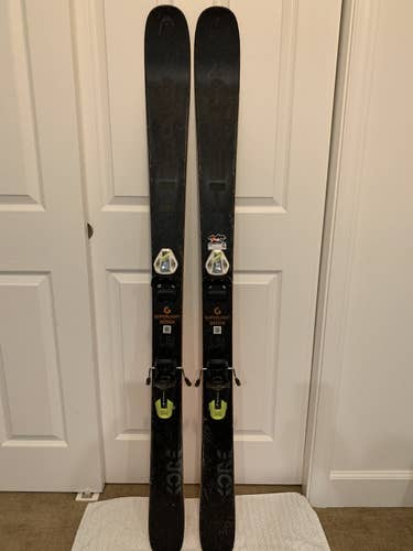 2019 153cm HEAD All Mountain Kore 87 Junior Skis With Bindings