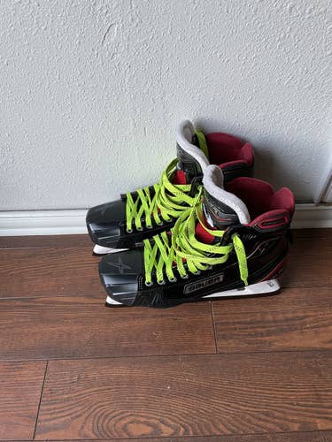 Used Bauer Extra Wide Width Size 11 Vapor 1X Goalie Skates