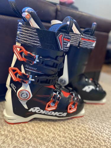 Men's Nordica Medium Flex Speedmachine 120 Ski Boots