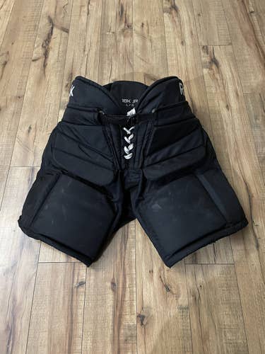 Black Used Large Reebok Goalie Pants