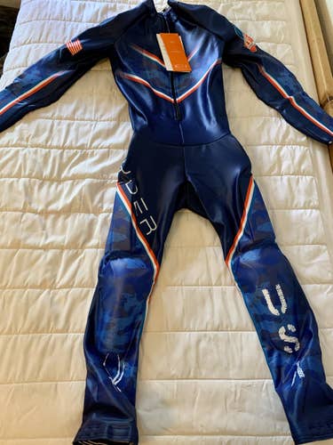 NEW Spyder US Ski Team World Cup Ski Racing GS Suit Women's Medium