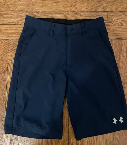 Blue Youth Size 12 Under Armour Shorts