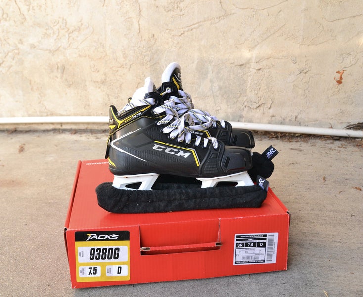 New Senior CCM Hockey Goalie Skate Size 7.5