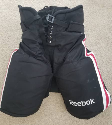 Chicago Blackhawks Pro Stock Reebok HP35 Player Pants Small