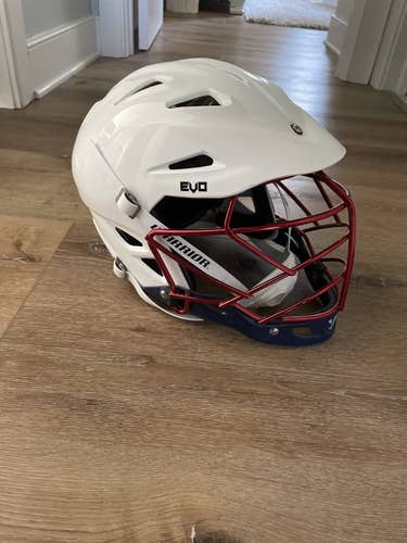Red White And Blue Adult Warrior Evo Helmet