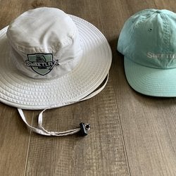 Lot:  Sweetlax Florida Bucket Hat and Sea Foam Green Adjustable  Hat
