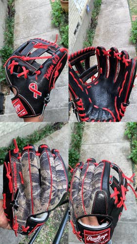 Black Adult Infield 12" Pro Preferred Baseball Glove