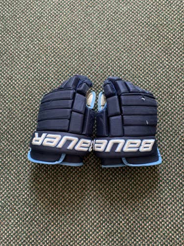 Blue Senior Bauer 13"  Gloves