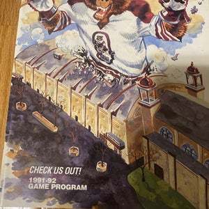 Hershey Bears program from 1991-92