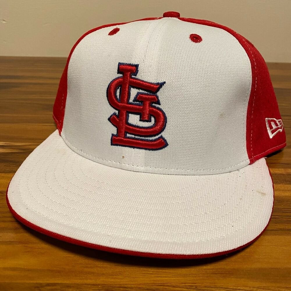 New Era St. Louis Cardinals Fitted Grey Bottom Red White (2006 World  Series Embroidery)