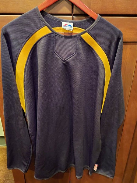 REDUCED — Black with Yellow Pittsburgh Pirates MLB Adult Used (very gently) Warm-up Over-Jersey (XL)