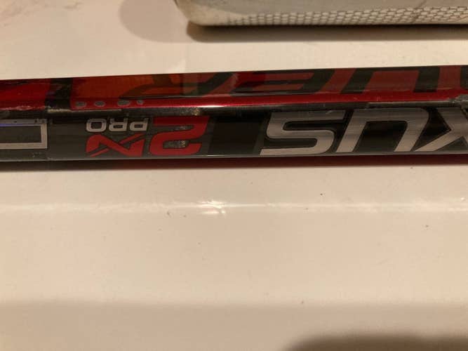 Bauer Right Handed Nexus 2N Pro Junior Hockey Stick P92 Pro Stock Custom Red