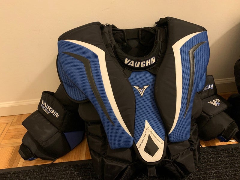Senior Used Small Vaughn Velocity V6 2000 Goalie Chest Protector