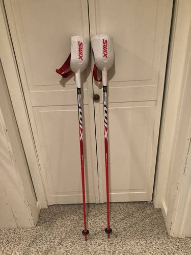 Swix 115 cm SL poles with guards