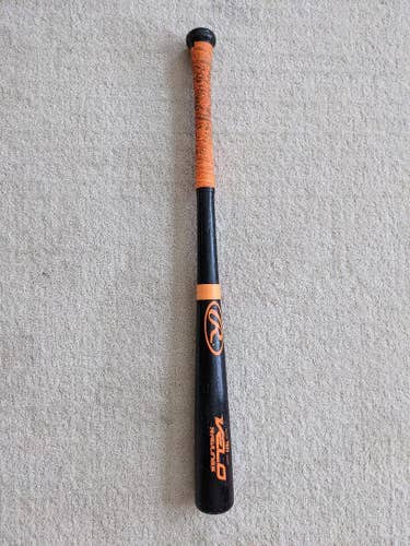 Used Kid Pitch (9YO-13YO) Rawlings Wood Velo Bat (-7.5) 28"