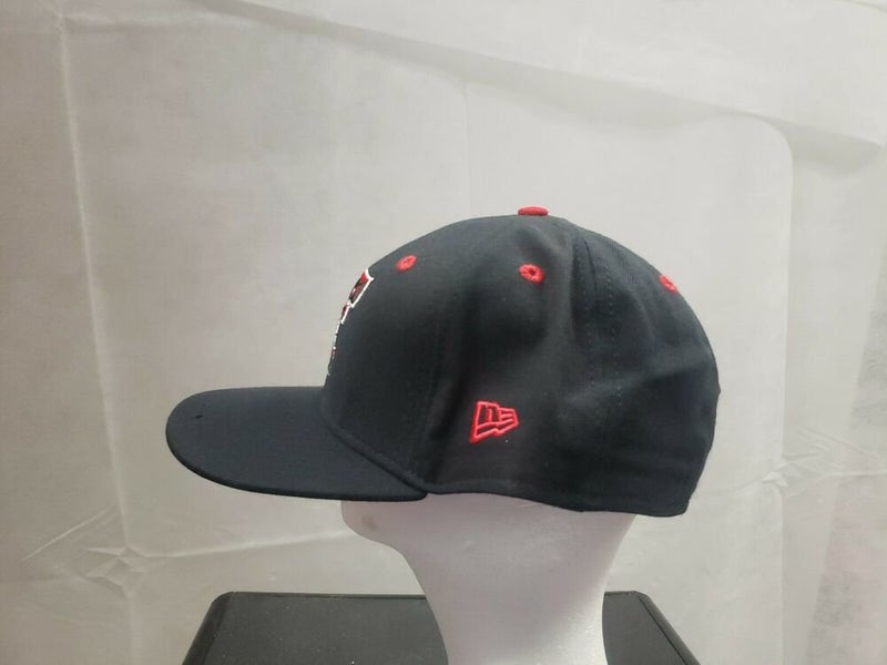 Rare Vintage Texas Tech Red Raiders Tyro.001 New Era Fitted Hat 7 7/8