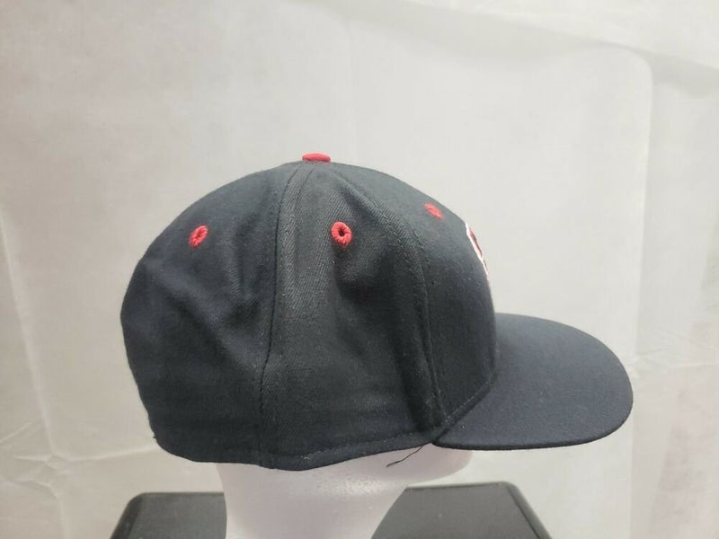 Rare Vintage Texas Tech Red Raiders Tyro.001 New Era Fitted Hat 7 7/8